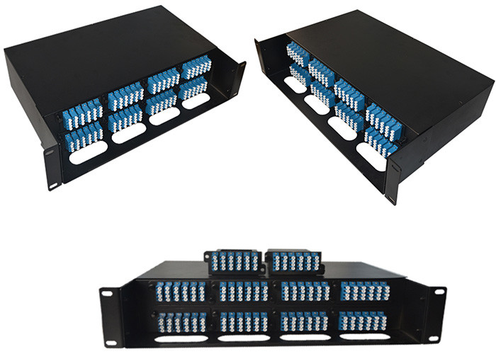 Light Weight MPO MTP Patch Cord 192 Cores LC Strands , Fan Out Cable