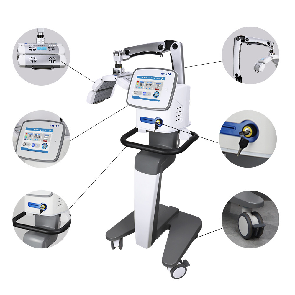 750mw LED Gene Biological Light Therapy Machine with Color Touch Screen