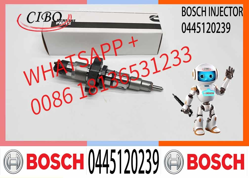 0445120239 Common Rail Diesel Fuel Injetor 0 445 120 239 For CUMMINS Engine 0445 120 239