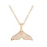 Buy cheap 2021 Korean Shinny Jewelry 925 Sterling Silver Necklace Geometric Cubic Zirconia from wholesalers
