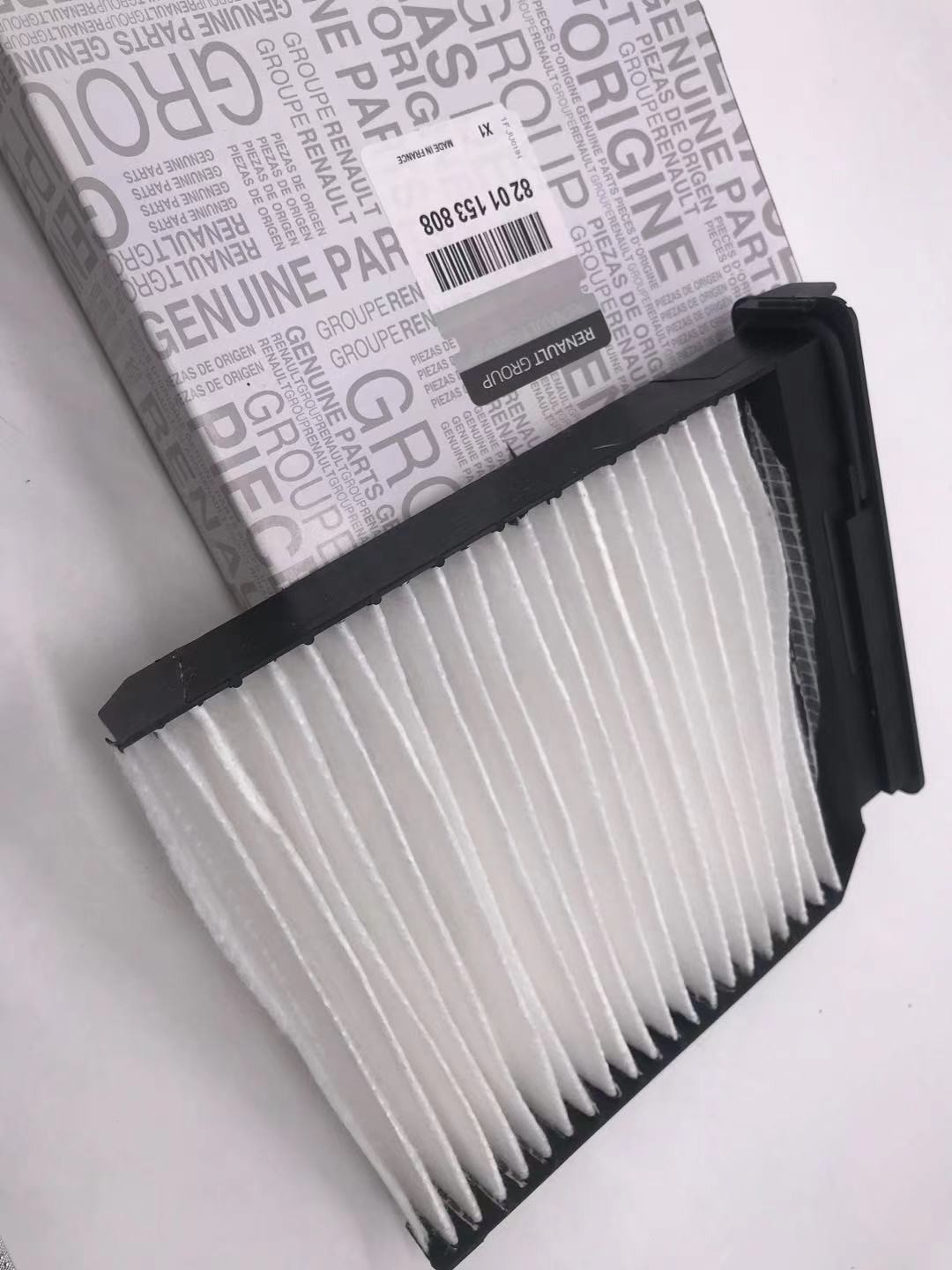 PU Housing Non Woven Fabric Er 82 01 153 808 Filthonda Car Engine Filter