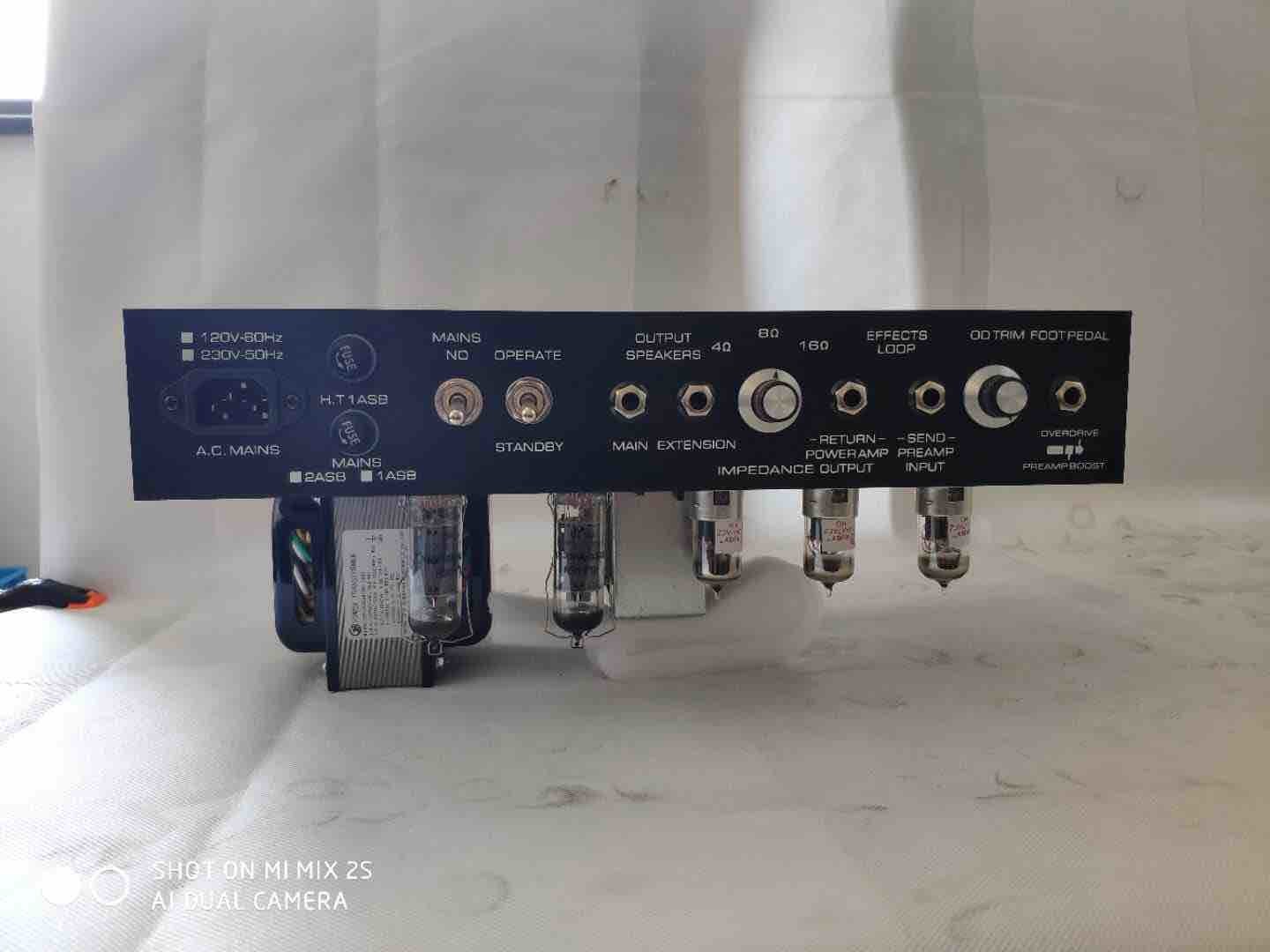 China Grand Overdrive Special G-OTS Mini Guitar Amplifier Head JJ Tubes 2 x EL84 Power 3 x 12ax7 Preamp with Loop