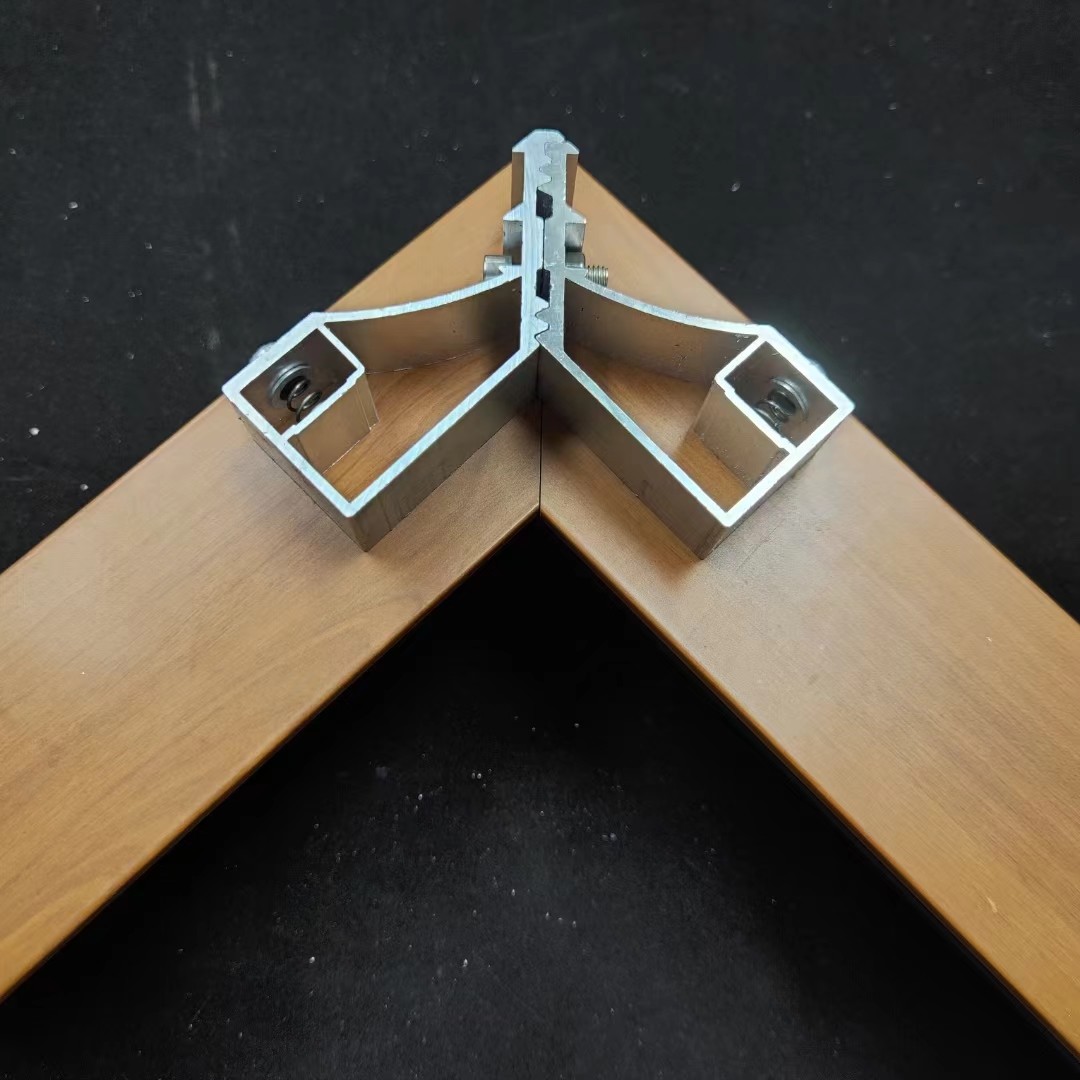 Wholesale Door Hardware Aluminum Profile Corner Joint For Window Connection