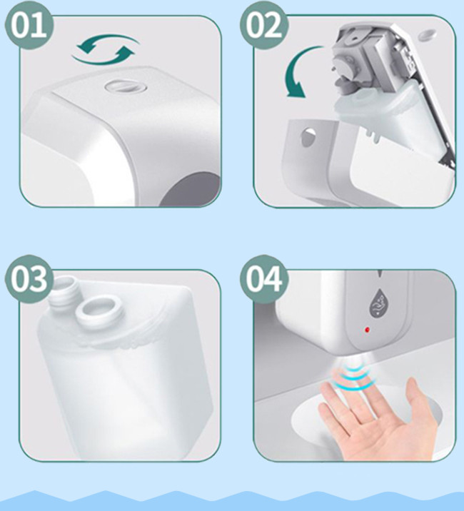 Automatic Touchless Hand Sanitizer Dispenser