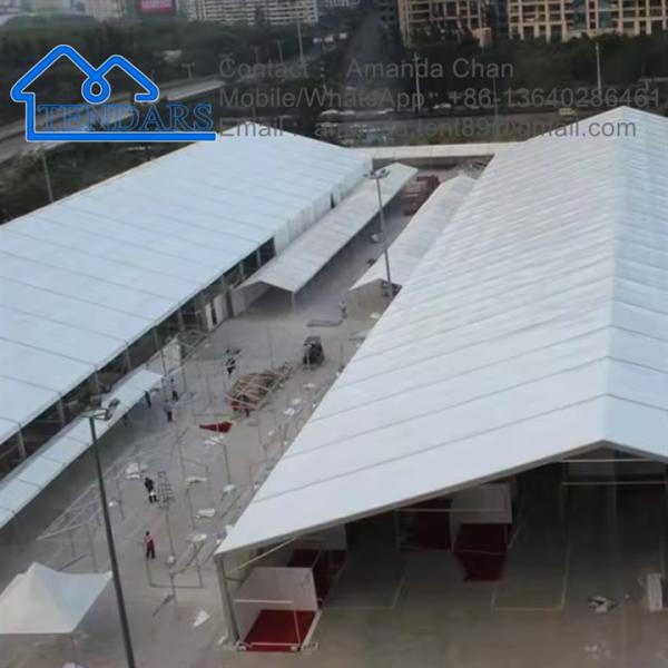 Hot Sale Waterproof custom Aluminium Frame PVC Roof Party/Warehouse/Wedding Tent