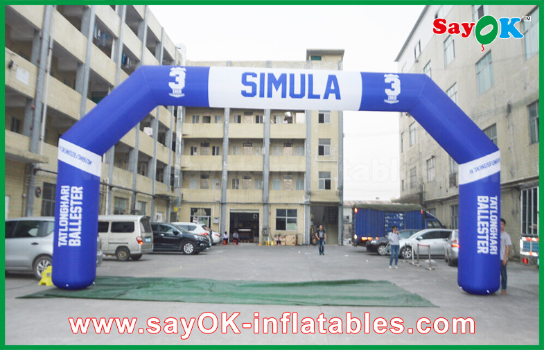 Inflatable Start Finish Arch PVC Outdoor Event Inflatable Arch , Sports Finsh Inflatable Finish Arch