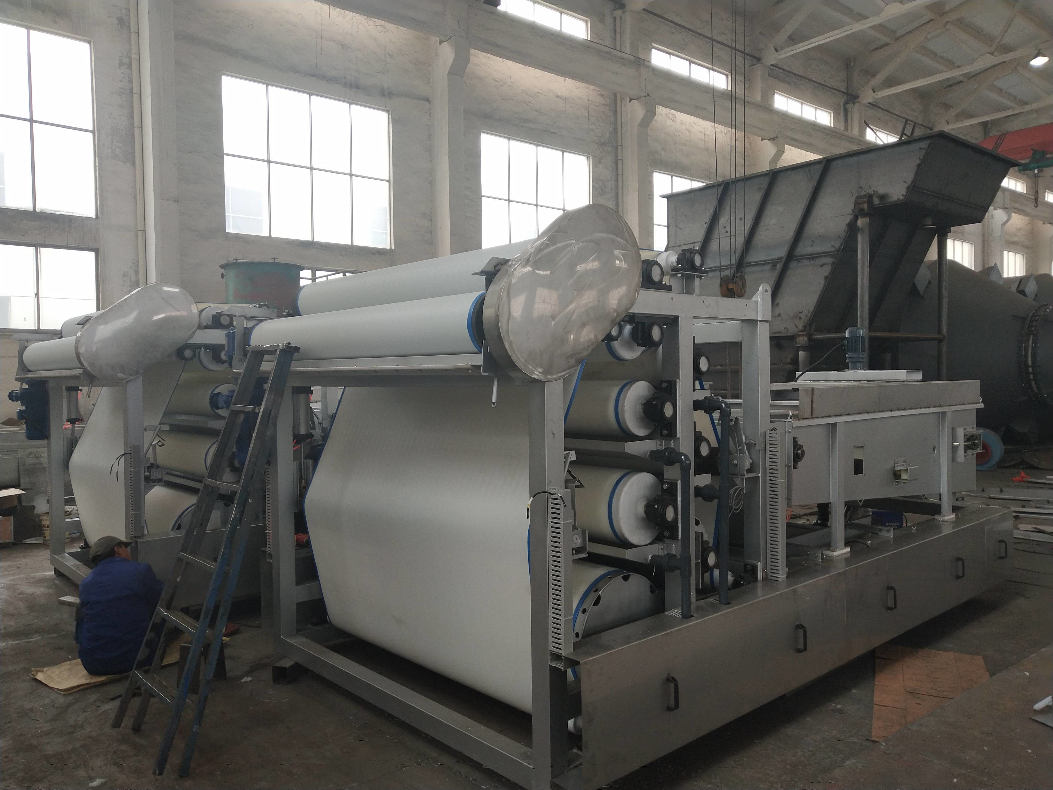 30m3/h Gravity Sludge Dewatering Machine Chemical Industry