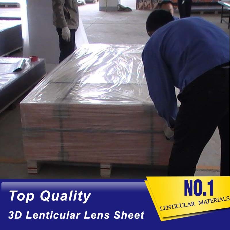 Factory supply 20LPI 25LPI 30 LPI 40LPI 3D lenticular lens sheets For flip 3D image billboard advertising Cote D'Ivoire