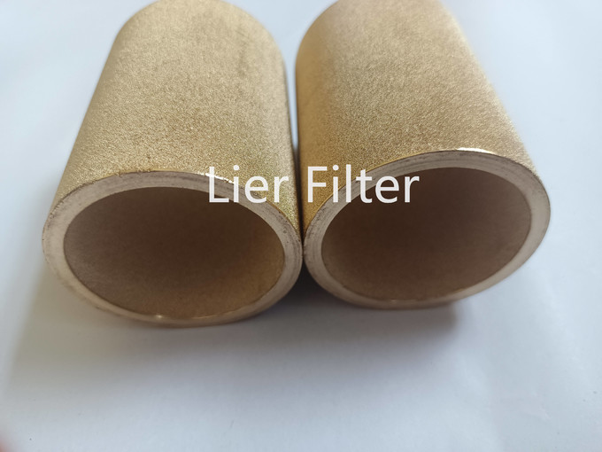 Length 100-1000mm Sintered Metal Powder Filter Corrosion Resistant
