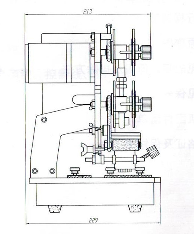 H-241B Ribbon Hot Code printer / coding machine/date printing machine