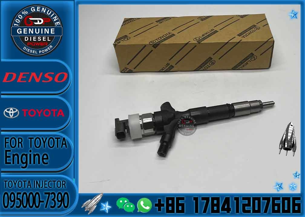 Common Rail Injector diesel fuel injector 095000-7390 23670-39235 095000-8740 23670-09360 For Toyota Hilux 1KD 2KD-FTV