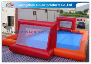  Custom Made Inflatable Soccer Field For Kids And Adults Inflatable Sports Games Manufactures
