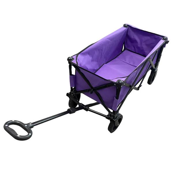 600D Oxford Cloth Bearing Solid Steel Wagon Stroller Cart Traveling Bag Trolley