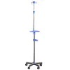 Adjustable Height Hospital Infusion Stand Easy to Move and Power Type Without