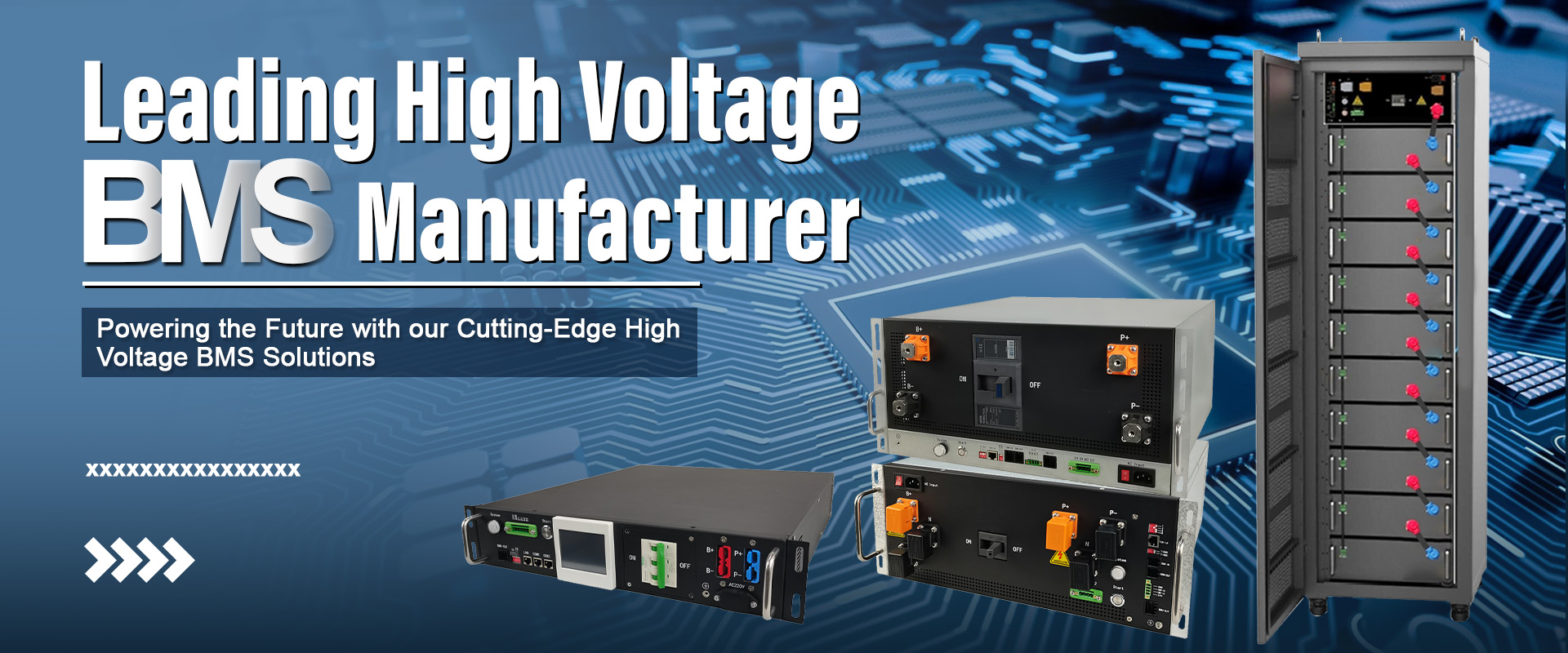 GCE UPS high voltage BMS(HV BMS) 60S 75S 50A 100A LifePO4 BMS All In One Battery Management System With RS485 And CAN Protocol