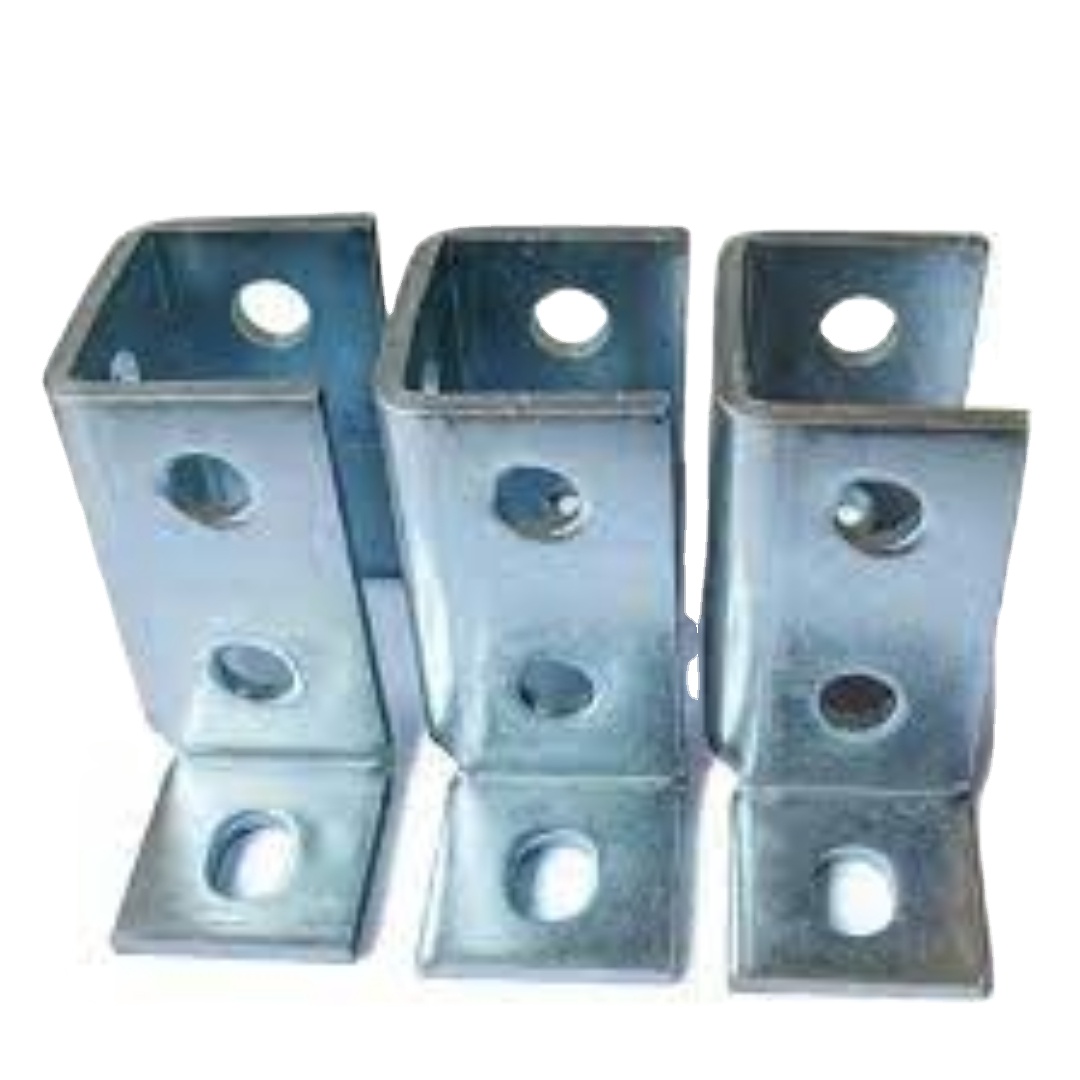 Customized Logo Stainless Steel Aluminium L Support Wall Mount U Bracket for Washroom