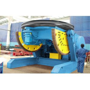 H Large Loading Welding Positioner Single Bed Position Workpiece
