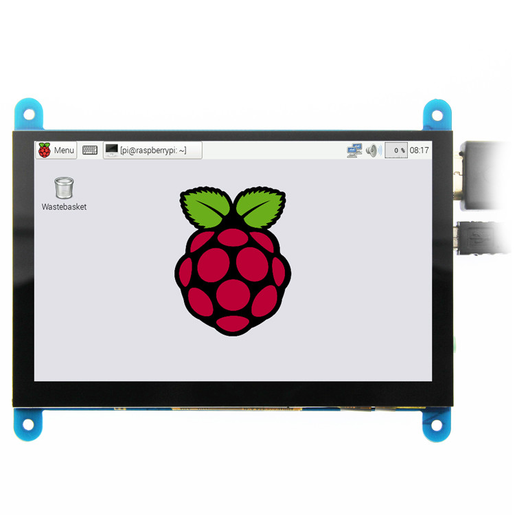800x480 Resolution Smart LCD Module 5V 5 Inch Lcd Module For Raspberry