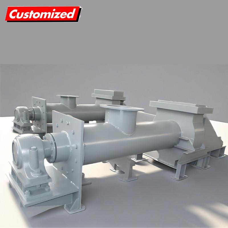 Wesew Material Handling Screw Conveyor With Customizable Auger