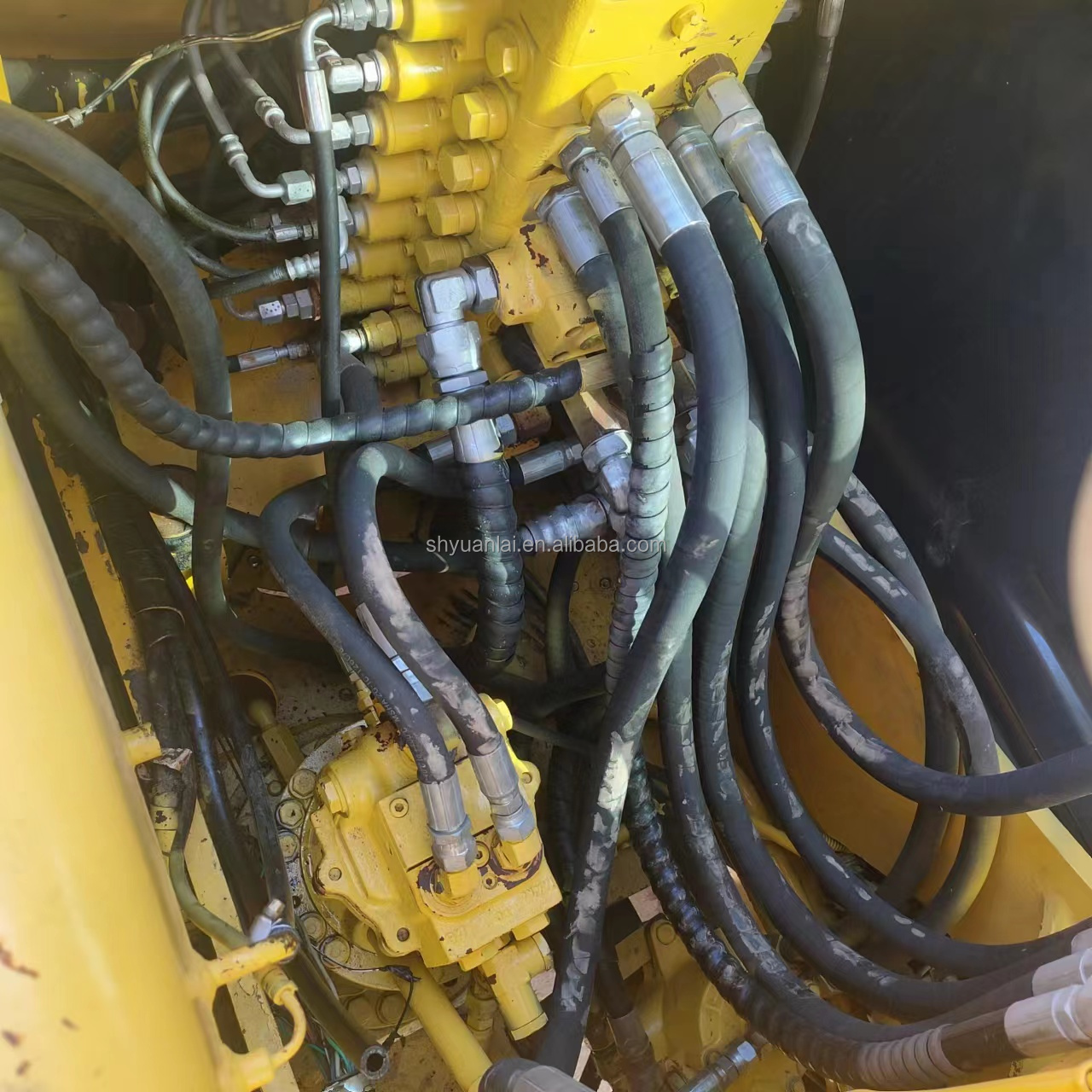 high efficiency 11 ton Used Komatsu pc 110 hydraulic crawler excavator Komatsu PC110-8 low price excavator Japan used