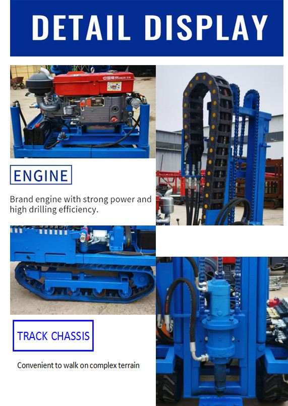 300mm Diameter DTH Drilling Rig For Photovoltaic Pile