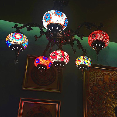 Turkish turkish lamps Chandelier Retro Vintage Chandelier(WH-DC-24)