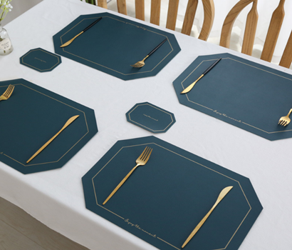 Waterproof Oilproof Kitchen Tools And Utensils Napkin Pad Tablecloth Plain Dyed
