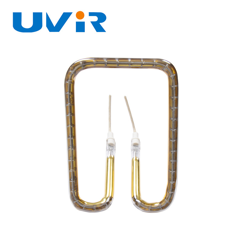 Customizable 3D Shape Single Tube Infrared Heating Element Tube For Industrial Heating Processes