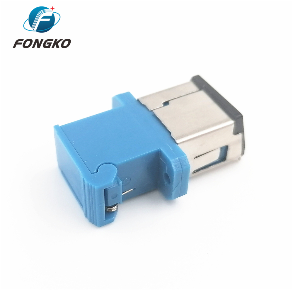 SC UPC Simplex Shutter Fiber Optical Adapter Sc Apc To Sc Upc Adapter