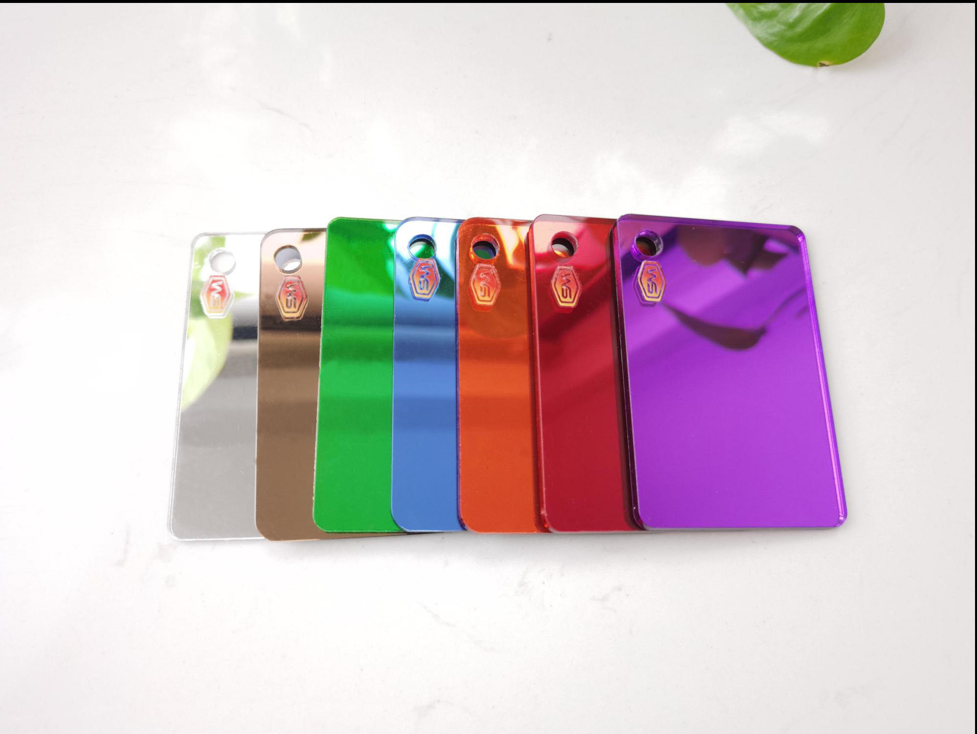 Durable and Versatile Double side 1mm PMMA Plexiglass Bronze Mirror Acrylic Sheet
