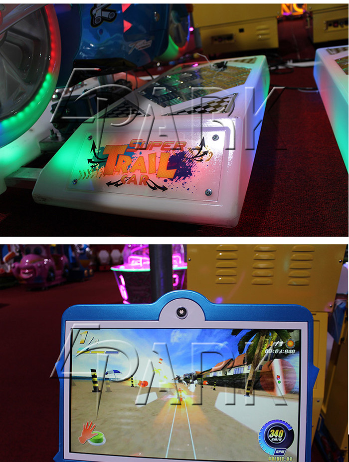 wifi online Motorbike Driving Video racing game Machine 22 Inch Screen Around School
