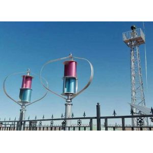 Commercial Solar Wind Hybrid System Maglev Vertical Axis Wind Turbine