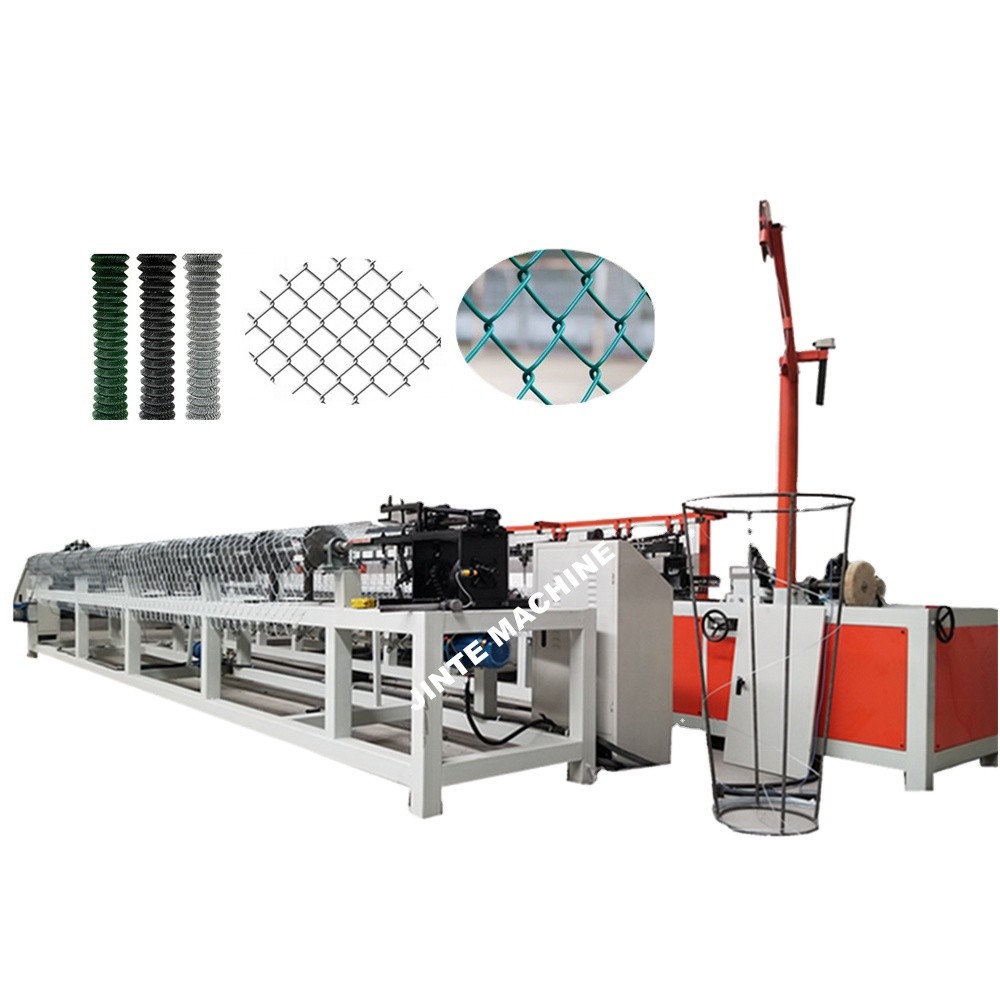 100m2/Hour 25x25mm ISO Chain Link Fence Machine
