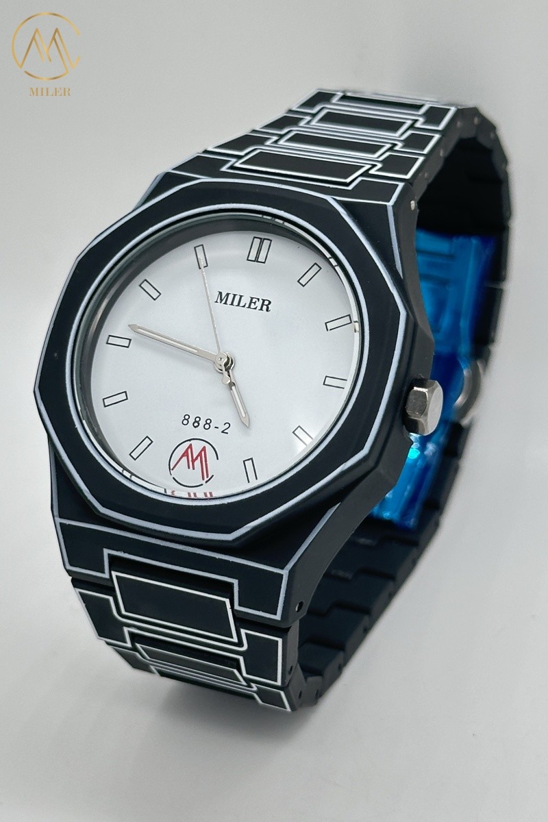 White Dial Modern Minimalist Sports Watches With Luminous Pointer For Men And Women