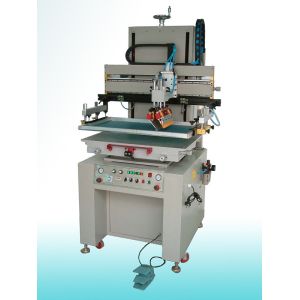  Semi Automatic Flat Silk Screen Printer, Motor-Driven Screen Printing Machinery Manufactures