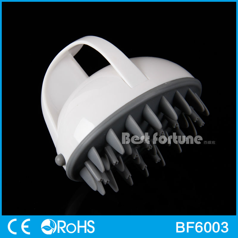Handy Head Scalp Massaging Shampoo Brush , Spa Massager Scalp Exfoliation Brush