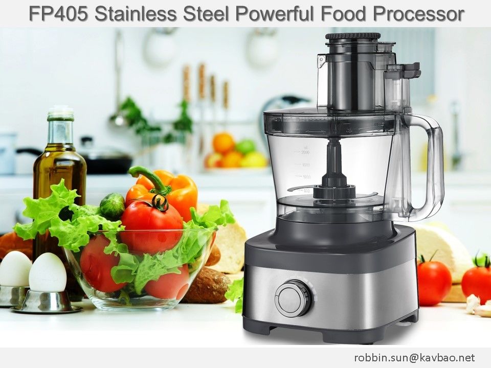 Food Preparation Robot Stainless Steel Food Processor