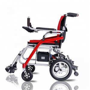 Ultralight Folding Handicapped Electric Wheelchair Rehabilitation for Health Care