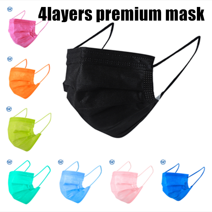 S&J Daily use custom printed face mask 3 ply Non woven adult kids disposable facemask masks with custom logo