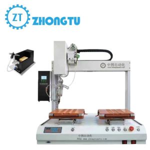 China Fully Automatic Multi Axis Tin Soldering Machine with Customized Function on sale China Fully Automatic Multi Axis Tin Soldering Machine with Customized Function on sale