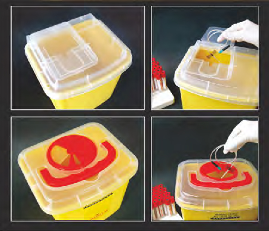 Sharps Container Hospital Plastic Medical Disposable Sharps Container