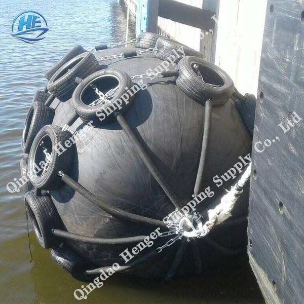 Natural Rubber Pneumatic Marine Fender Durable 0.05MPa And 0.08MPa For Pier And