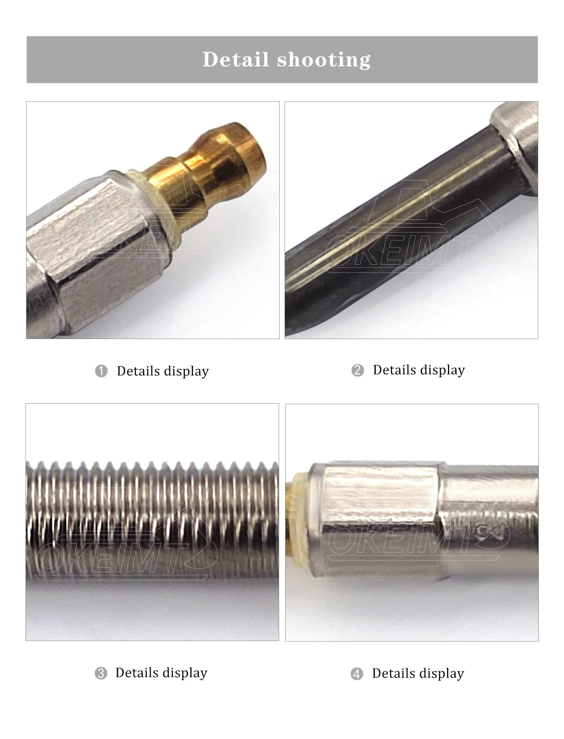 OKEIMT High Performance Excavator Engine Parts S6K 24V Glow Plug