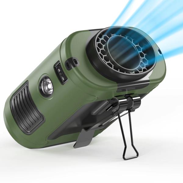 Socool Fan 10000mAh Mini Rechargeable Waist Fan Portable Emergency Power Clip