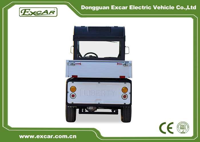 60-100km Electric Golf Car With Aluminum Cargo , Mini Electric Utility Carts