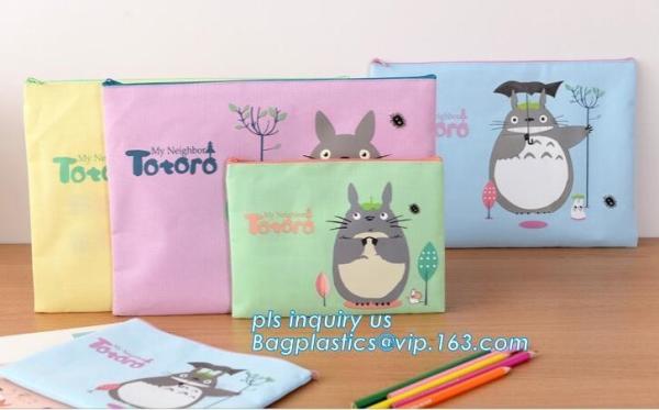 Canvas Pen Pencil Case Stationery Pouch Bag Case Cosmetic Bags, Amazon students