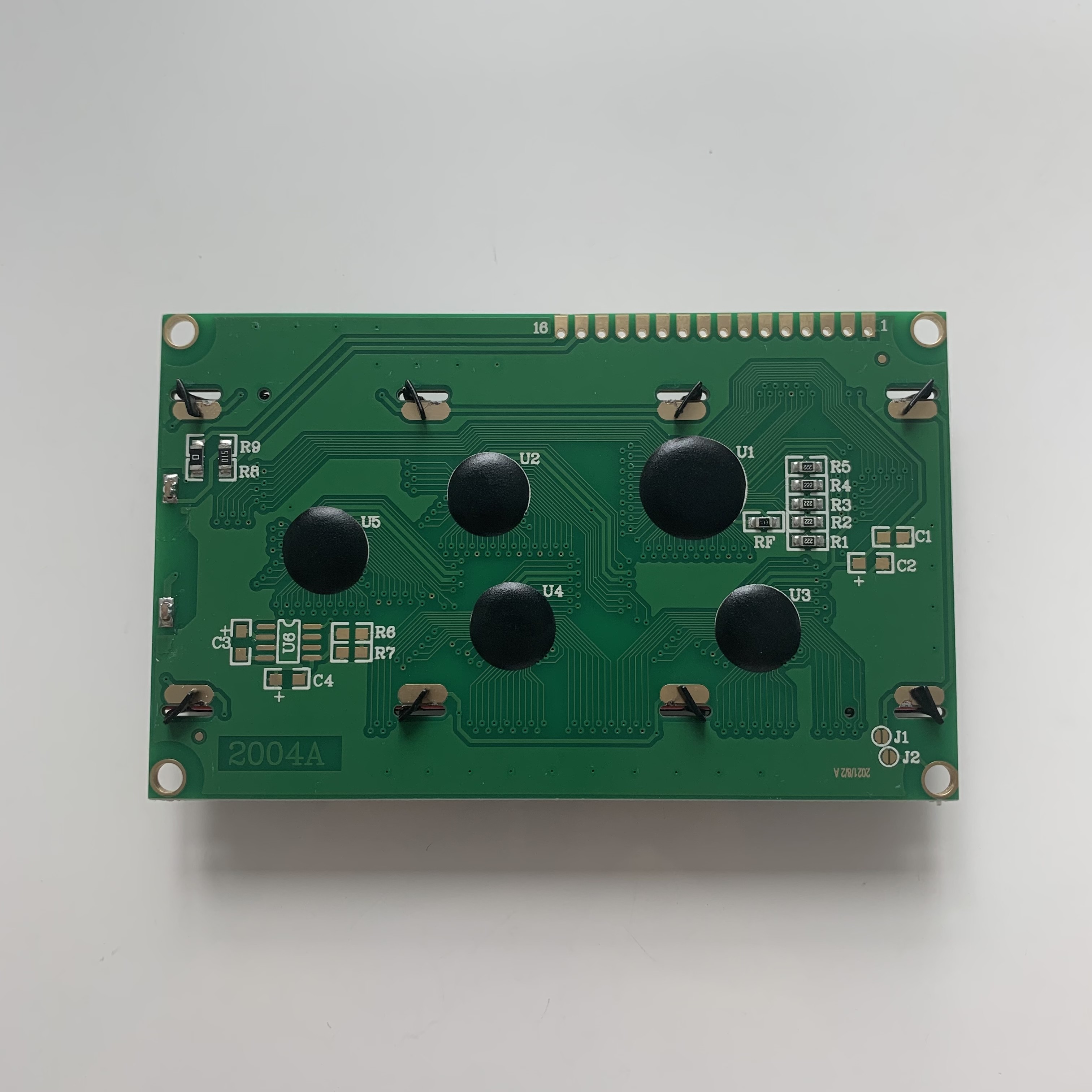 4x20 Character LCD Display Module with Yellow Green Backlight