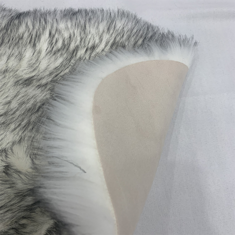 Black Soft Sheepskin Stool Pad Faux Fur For Seat Home Decoration