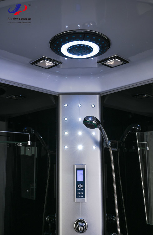 Functional Shower room with Tempered Glass and Alum Frame for a Luxurious Bathing