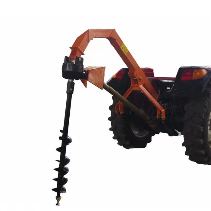 3 Point Post Hole Digger PTO Earth 12 inch Auger For Tractor